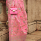 Kashmiri Organza Saree with Intricate Weaving Elegance