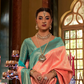 Graceful Kanjeevaram Silk Blend Saree with Motif Work