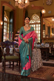 LAVANTE_FASHION_Kanjeevaram_Silk_Blend_Ethnic_Motif_Paisley_Woven_Design_26 - LaVante Fashion