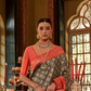 Graceful Kanjeevaram Silk Blend Saree with Motif Work