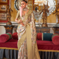 Traditional Woven Silk Blend Saree in Kanjivaram Design