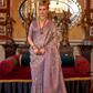 Traditional Woven Silk Blend Saree in Kanjivaram Design