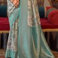 Traditional Woven Silk Blend Saree in Kanjivaram Design