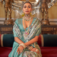 Traditional Woven Silk Blend Saree in Kanjivaram Design