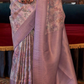 Traditional Woven Silk Blend Saree in Kanjivaram Design