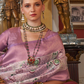 Traditional Woven Silk Blend Saree in Kanjivaram Design