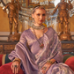 Traditional Woven Silk Blend Saree in Kanjivaram Design