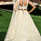 Elegant Lehenga Set with Multiple Sequins & Thread Embroidery