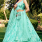 Elegant Lehenga Set with Multiple Sequins & Thread Embroidery