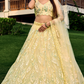 Elegant Lehenga Set with Multiple Sequins & Thread Embroidery