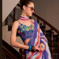 Linen Cotton Silk Saree with Soft Texture and Natural Elegance - LaVante Fashion