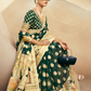 Georgette Saree with Artistic Burnout Butti for Occasions