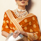 Georgette Saree with Artistic Burnout Butti for Occasions