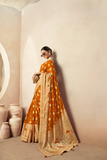 LAVANTE_FASHION_LUX_P.V._GEORGETTE_WITH_BURNOUT_BUTTI_AND_PAITHINI_BORDER_PALLU_WITH_WARNISH_SOFT_FINISH_15 - LaVante Fashion