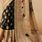 Georgette Saree with Artistic Burnout Butti for Occasions