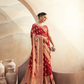 Georgette Saree with Artistic Burnout Butti for Occasions
