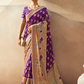 Georgette Saree with Artistic Burnout Butti for Occasions
