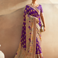 Georgette Saree with Artistic Burnout Butti for Occasions