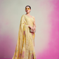Luxury Georgette Saree Featuring Burnout Detailing