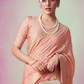 Luxury Georgette Saree Featuring Burnout Detailing
