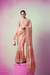 Luxury Georgette Saree Featuring Burnout Detailing