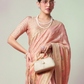 Luxury Georgette Saree Featuring Burnout Detailing