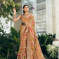 Pure Viscose Georgette Saree with Burnout Fancy Design