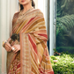 Pure Viscose Georgette Saree with Burnout Fancy Design