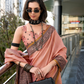 Linen Tissue Silk Saree with Elegant Sheen - LaVante Fashion
