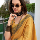 Linen Tissue Silk Saree with Elegant Sheen - LaVante Fashion