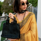 Linen Tissue Silk Saree with Elegant Sheen - LaVante Fashion