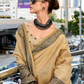 Linen Tissue Silk Saree with Elegant Sheen - LaVante Fashion