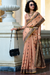 Linen Tissue Silk Saree with Soft Shine and Natural Elegance - LaVante Fashion