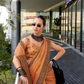 Linen Tissue Silk Saree with Elegant Sheen - LaVante Fashion