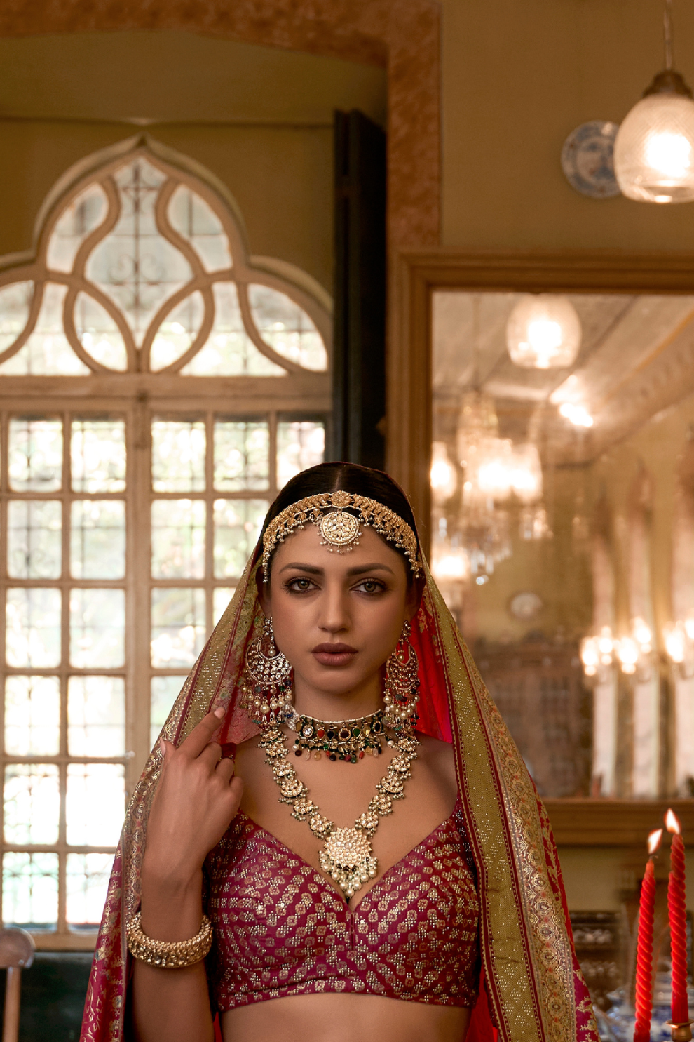Soft Purple Silk Lehenga With Purple Hues