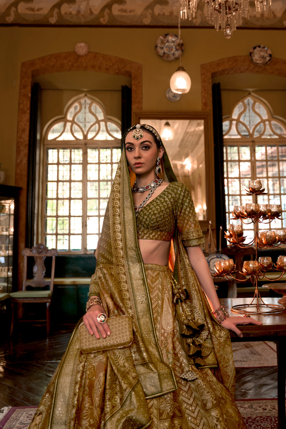 Soft Purple Silk Lehenga With Purple Hues