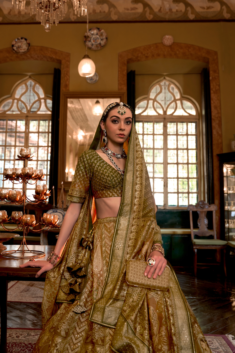 Soft Purple Silk Lehenga With Purple Hues