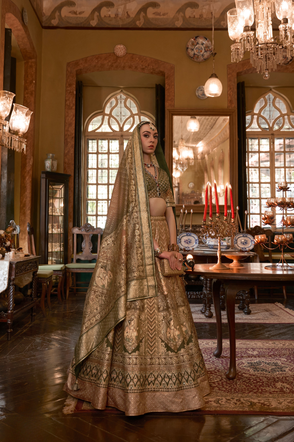 Soft Purple Silk Lehenga With Purple Hues