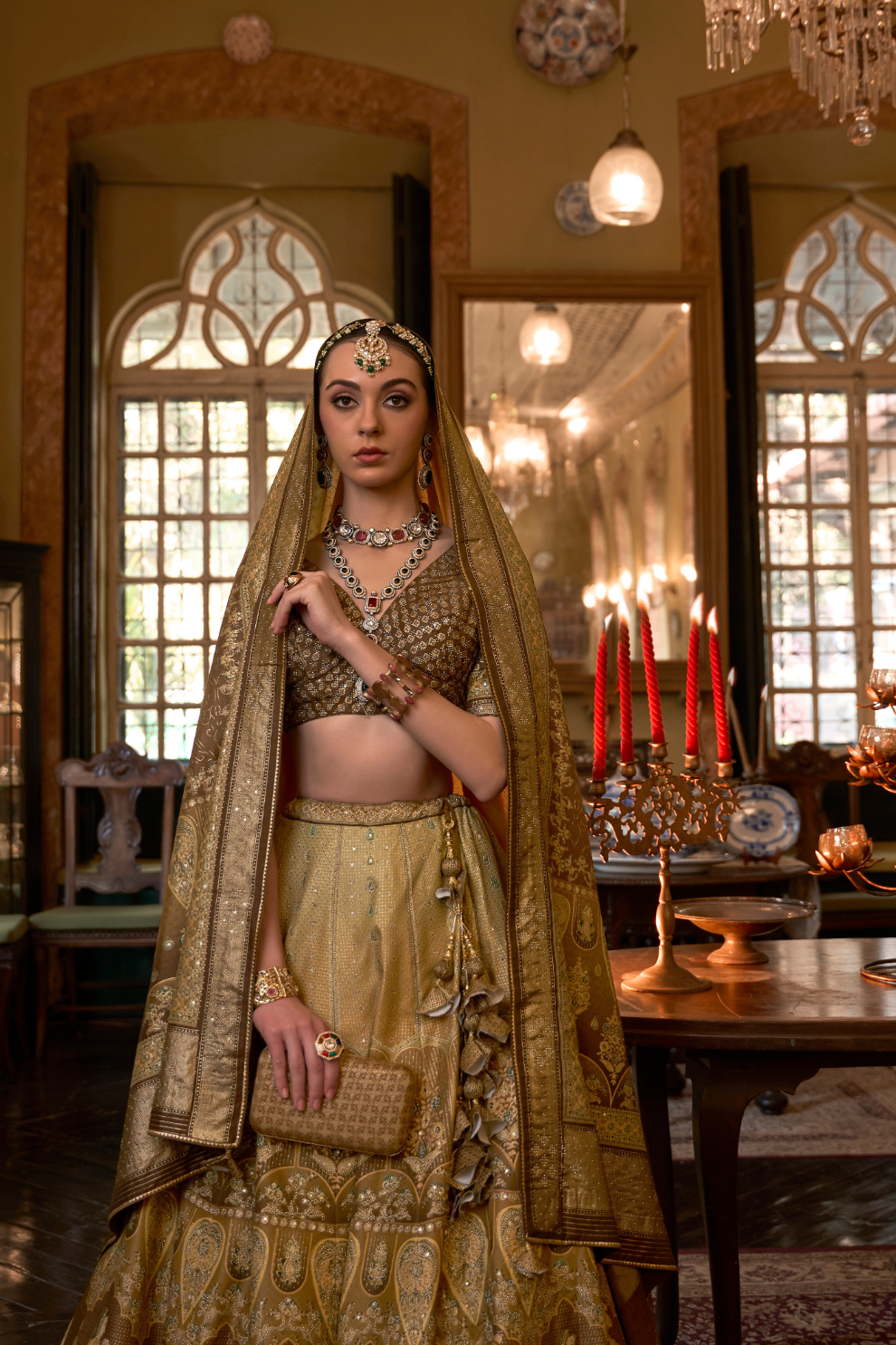 Soft Purple Silk Lehenga With Purple Hues