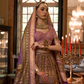 Soft Purple Silk Lehenga With Purple Hues