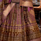 Soft Purple Silk Lehenga With Purple Hues