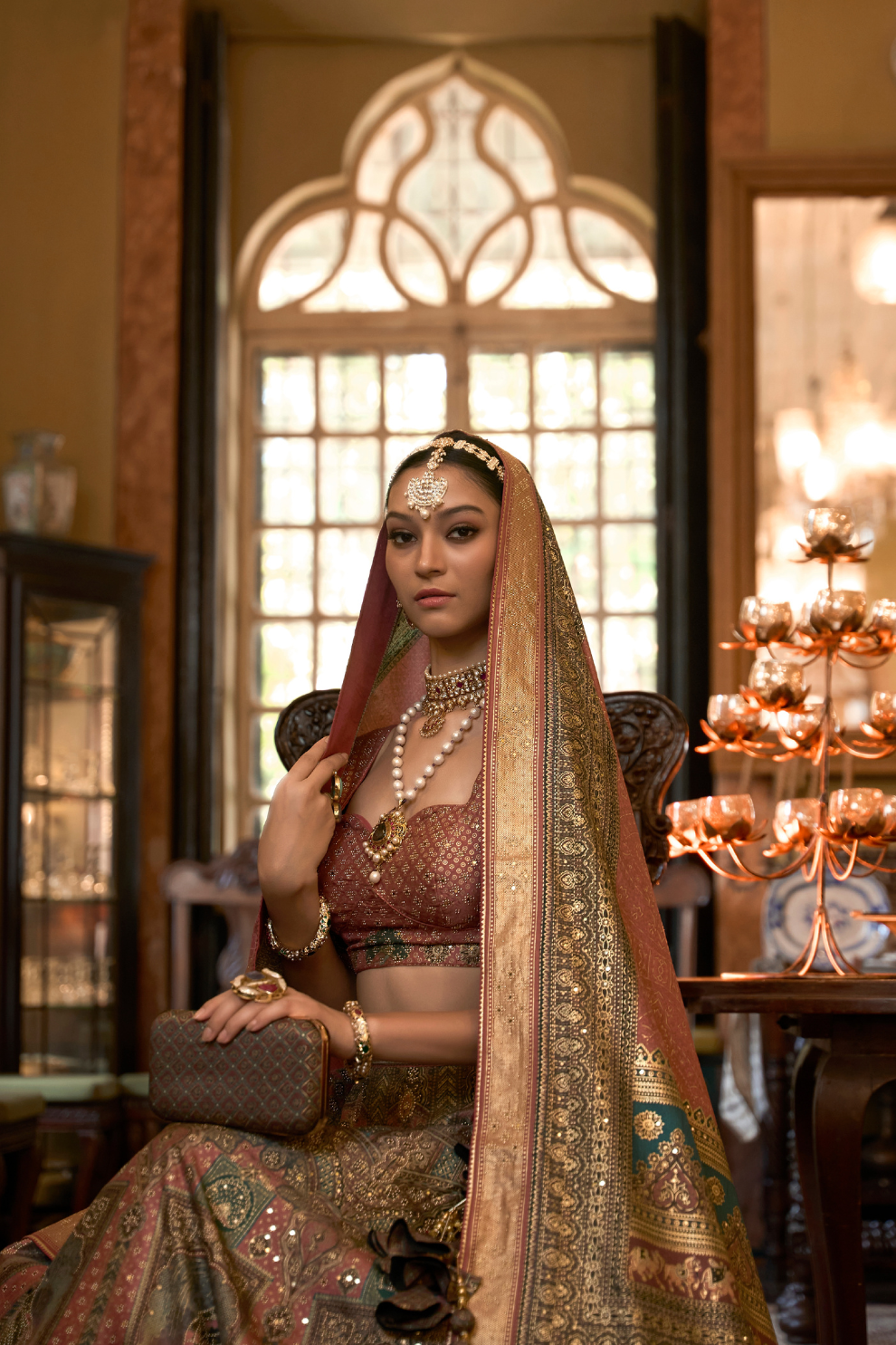 Soft Purple Silk Lehenga With Purple Hues