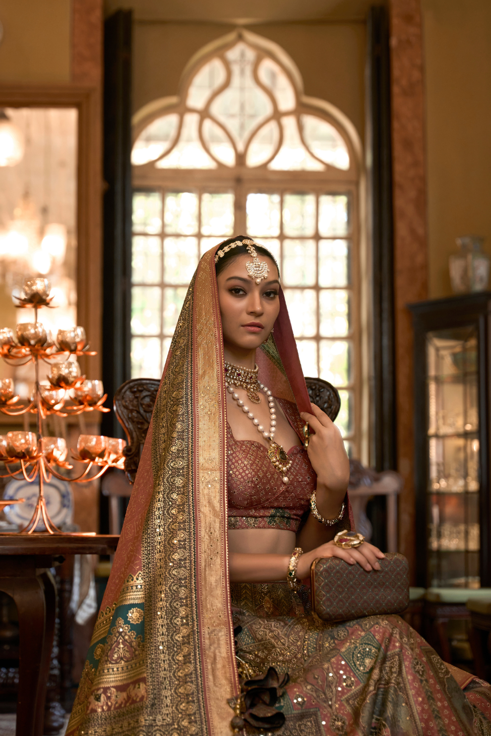 Soft Purple Silk Lehenga With Purple Hues
