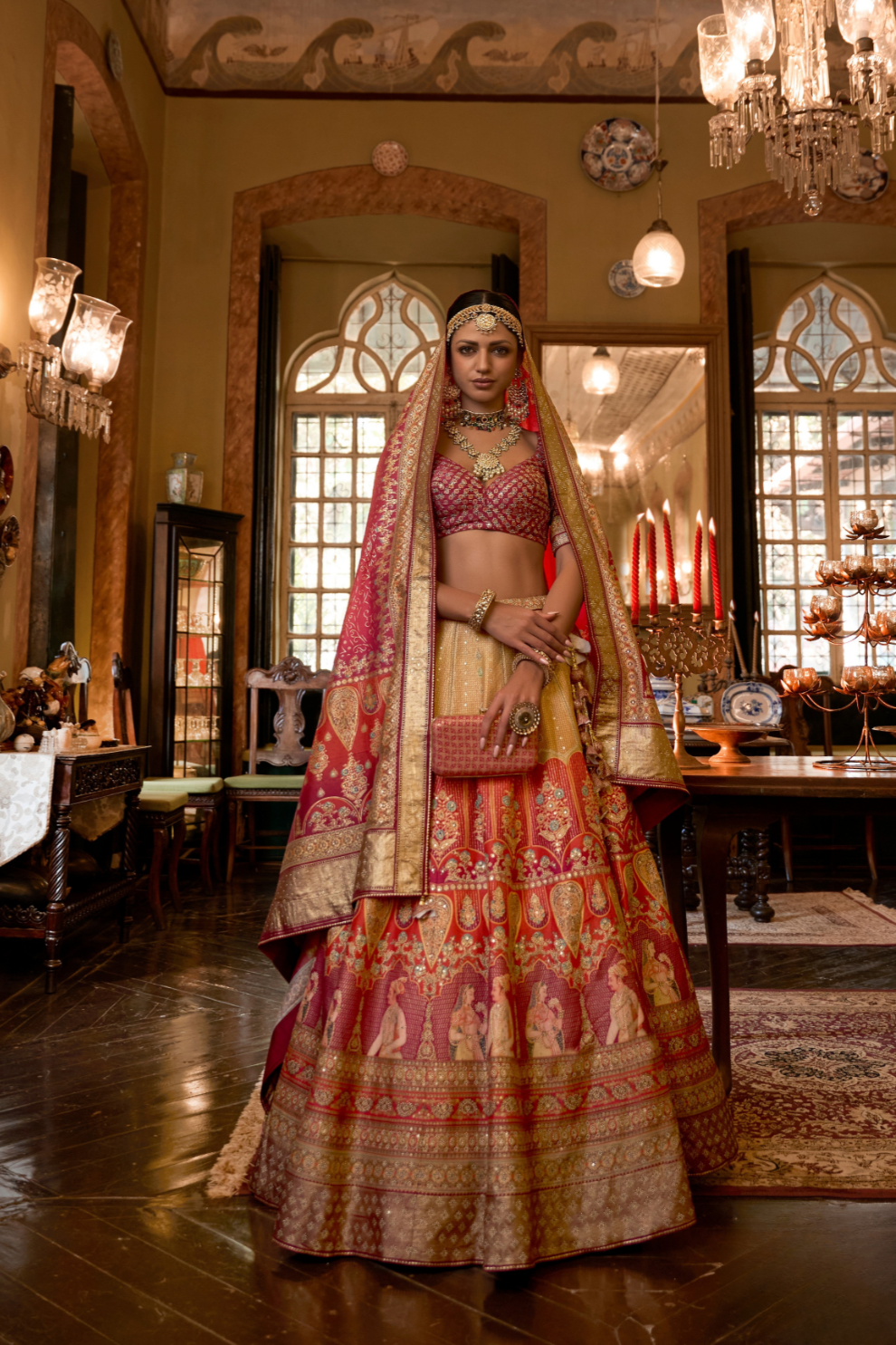 Soft Purple Silk Lehenga With Purple Hues