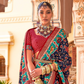 Graceful Art Silk Party Saree with Subtle Shine