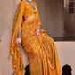 Mercerized New Sigma Silk Saree with Aqua Finish