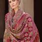 Mercerized New Sigma Silk Saree with Aqua Finish