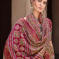 Mercerized New Sigma Silk Saree with Aqua Finish