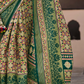Mercerized New Sigma Silk Saree with Aqua Finish
