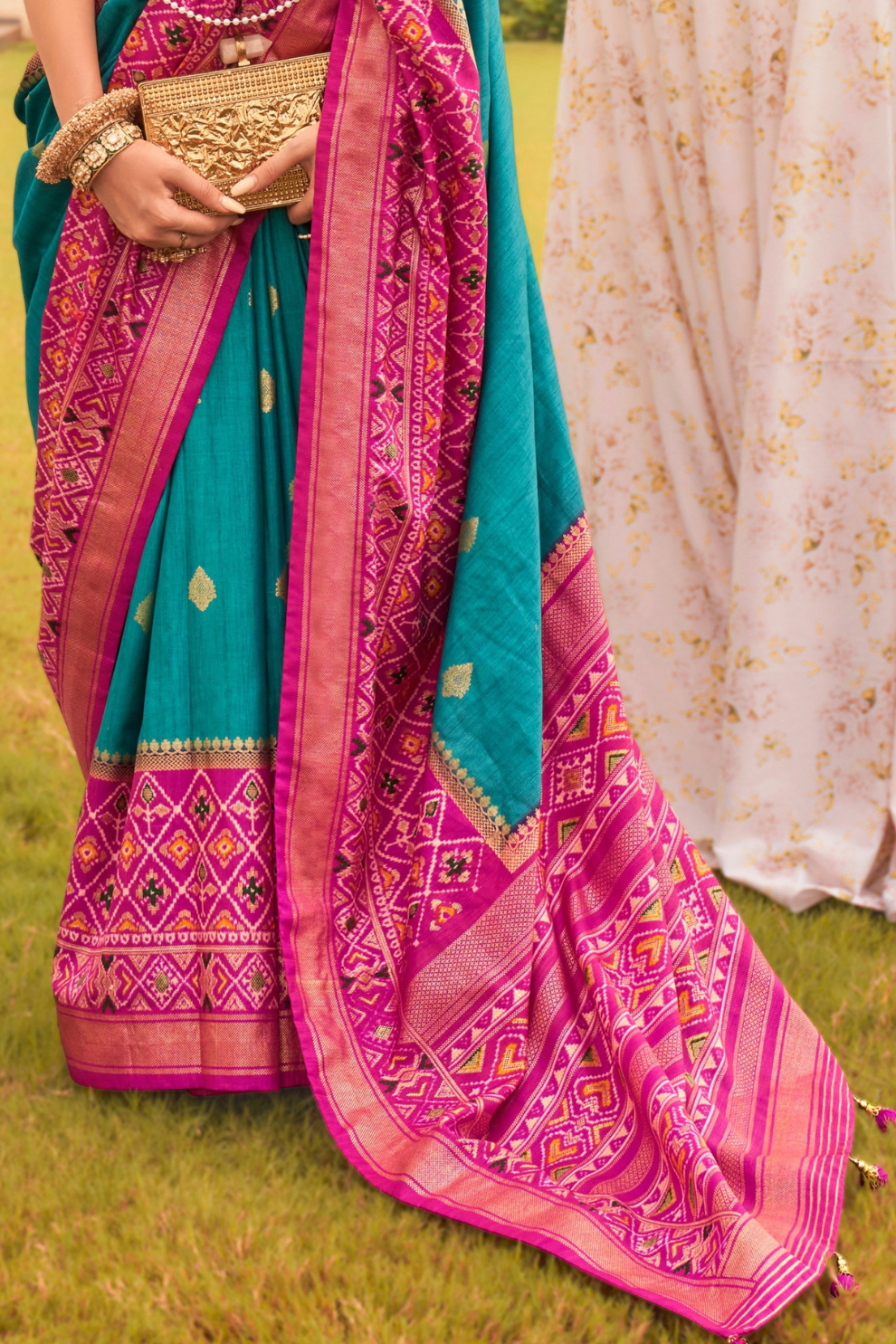 Luxury Finish Sigma Silk Saree with Mercerized Glossy Touch